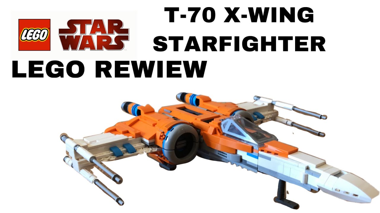 LEGO STAR WARS T-70 X-WING STARFIGTHER [lego rewiew]
