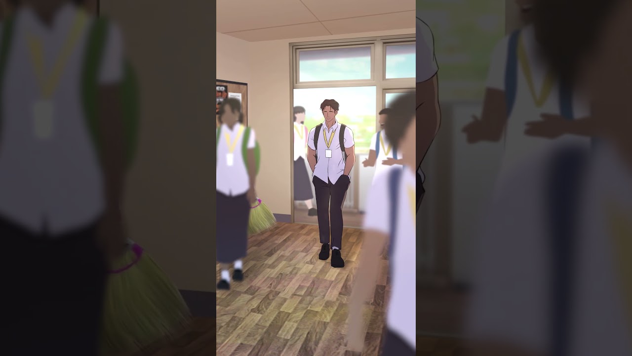 when your academic rival enters the classroom #bl #animation #oc