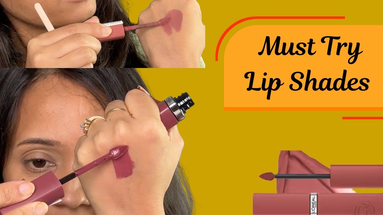 L'Or&eacute;al Infallible Lipsticks: The Shades You Need #loreal #lipstickswatch @PriyankaRag
