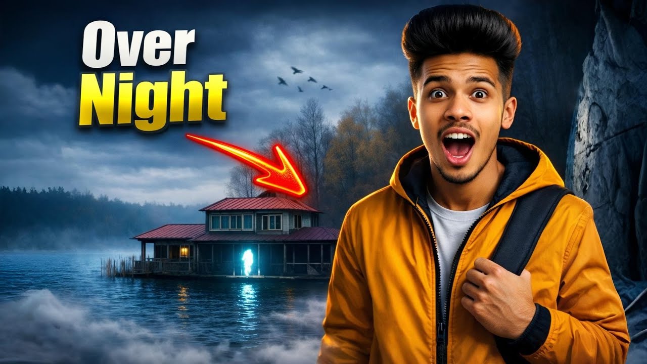 මම පාලු හොල්මන් වැවක රැයක් හිටියා..😮🕯 | A night with a ghost in a deserted lake