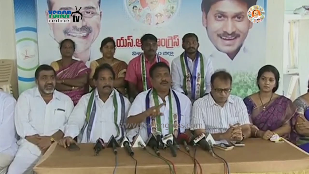 Visakhapatnam : YSRCP Leader Koyya Prasad Reddy fire on Ganta Srinivasa Rao over Land Scams