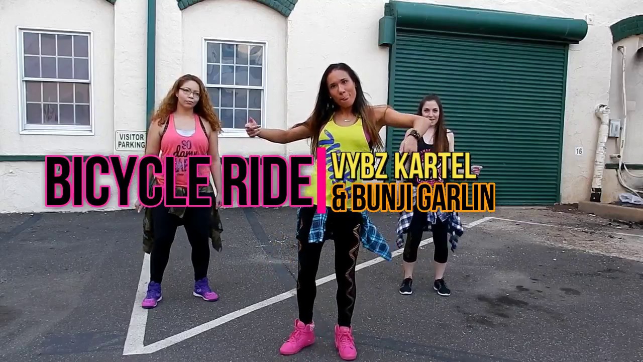 Bicycle Ride | VYBZ & BUNJI GARLIN | WITH NIKKI CORDERO ZUMBA