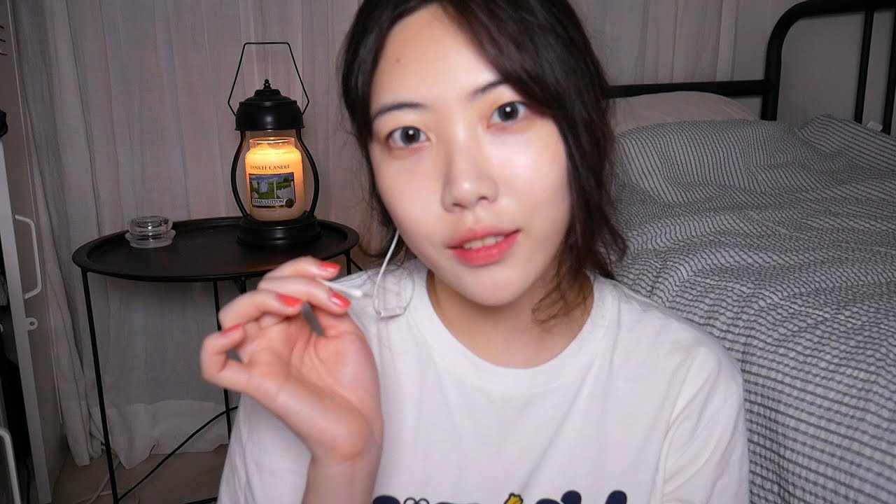ASMR 현실 친누나의 👂🏻남동생 귀 파주기 / Ear Cleaning Role Play