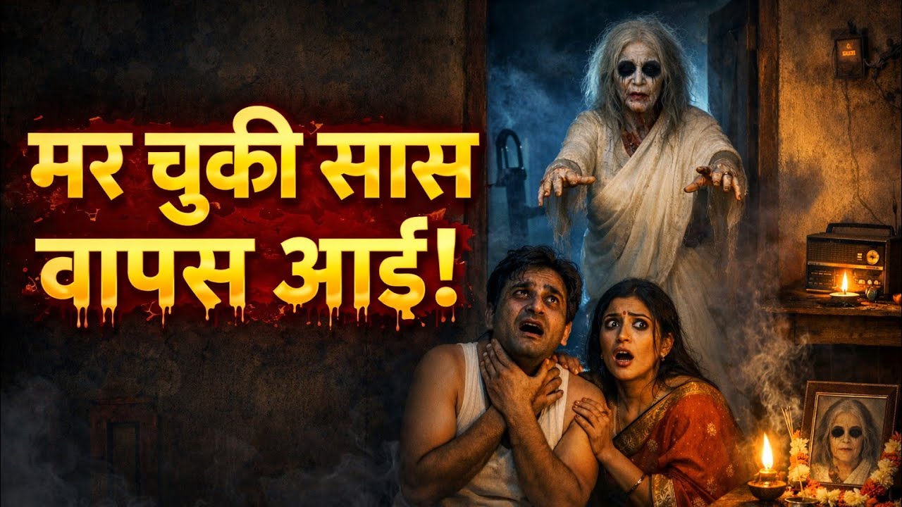 मर चुकी सास की आत्मा वापस आई! | असली मौत का रहस्य बना खौफनाक बदला 😱👻
