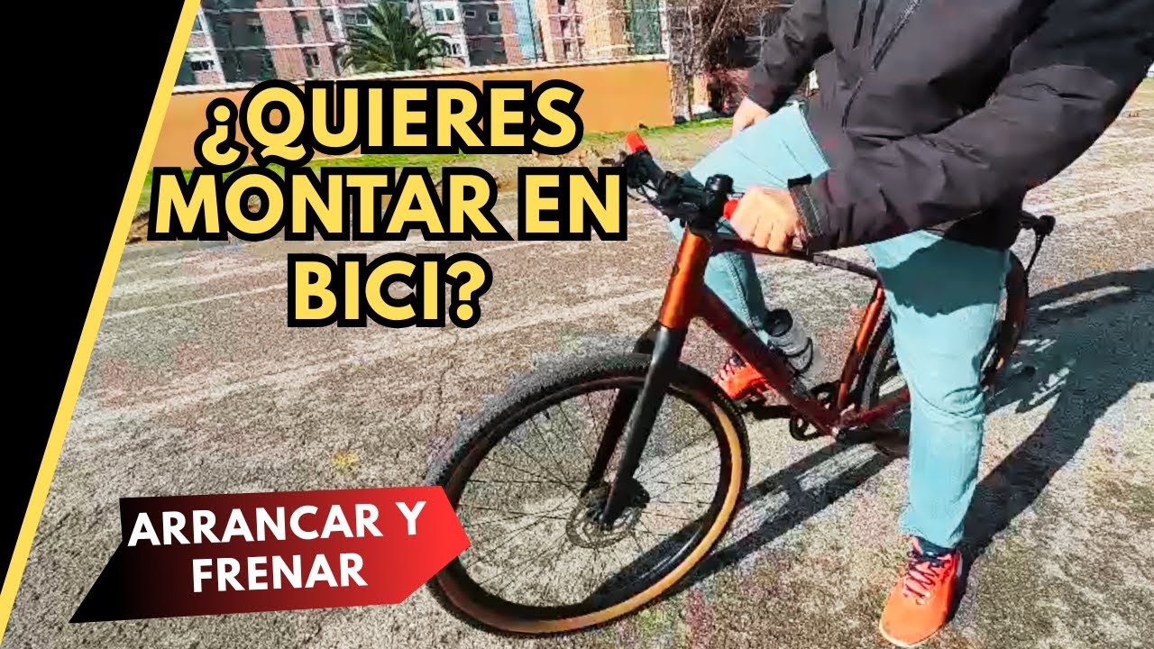 ¿Quieres montar en bici? | Arrancar y frenar sin caerte #montarenbici #bicicleta #aprender