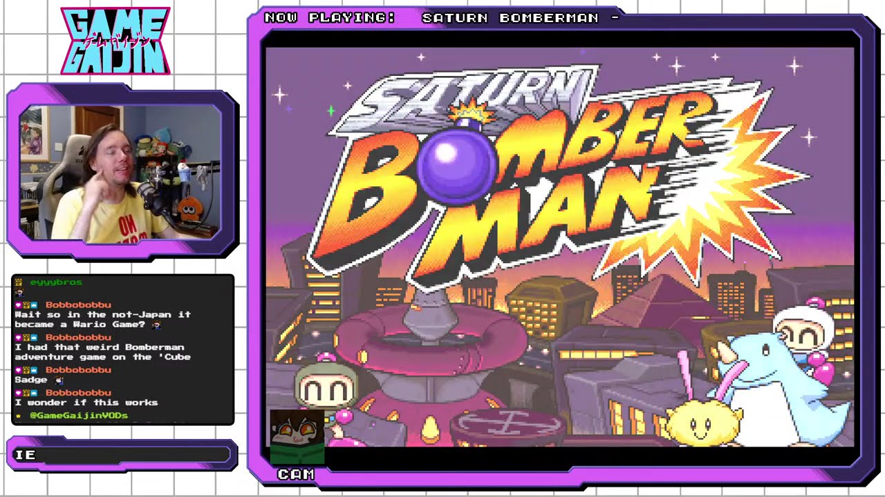 2 player Sega Saturn? In this economy? - Saturn Bomberman [SS]