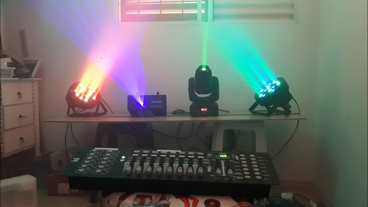 !!! DMX !!! Dicas De Cenas Para Festa De Música Eletrônica