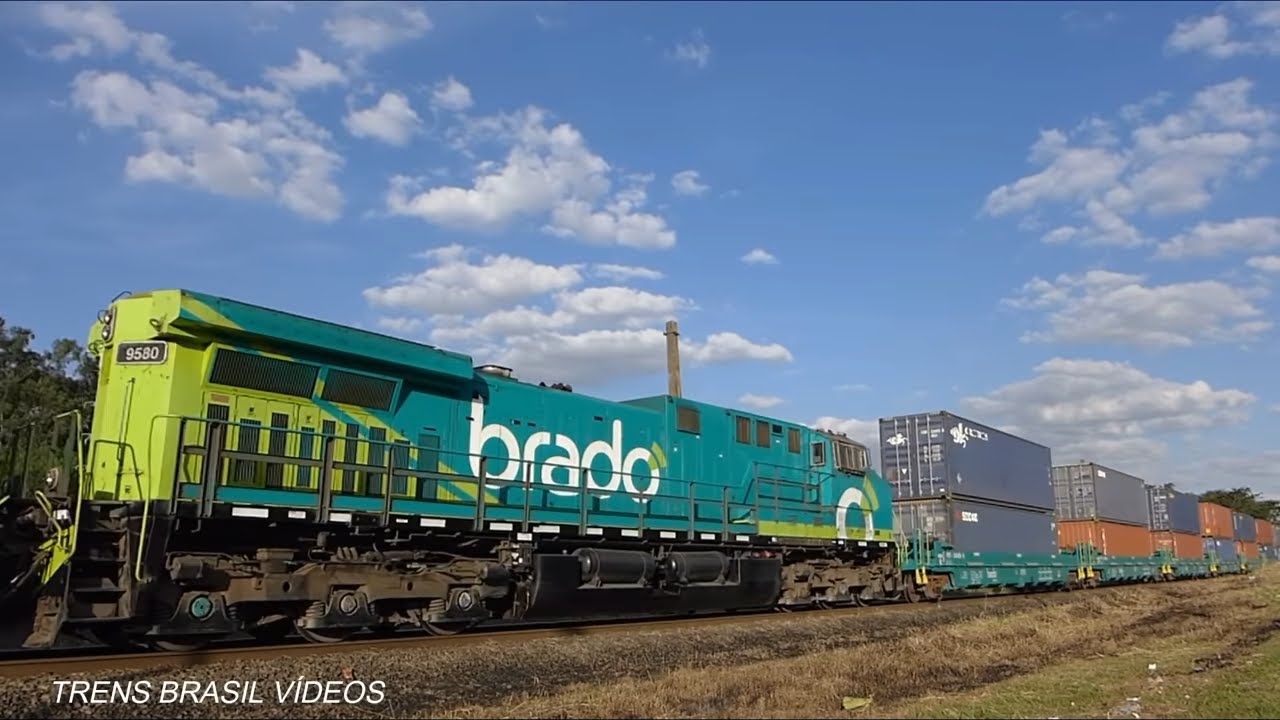 LANÇAMENTO DO 1°TREM Double  Stack da BRADO -  BRASIL 19 Junho 2019.