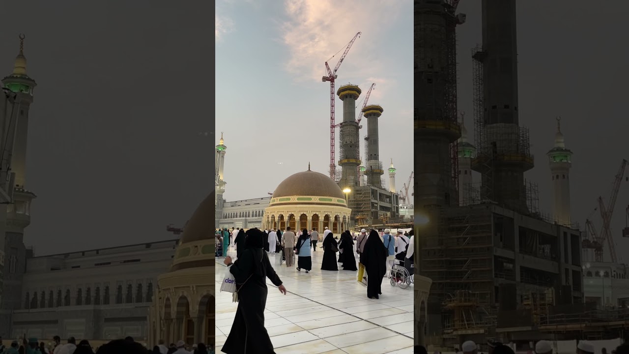 أذان المغرب من المسجد الحرام | 22 ربيع الاول 1443 | الشيخ المؤذن هاشم السقاف