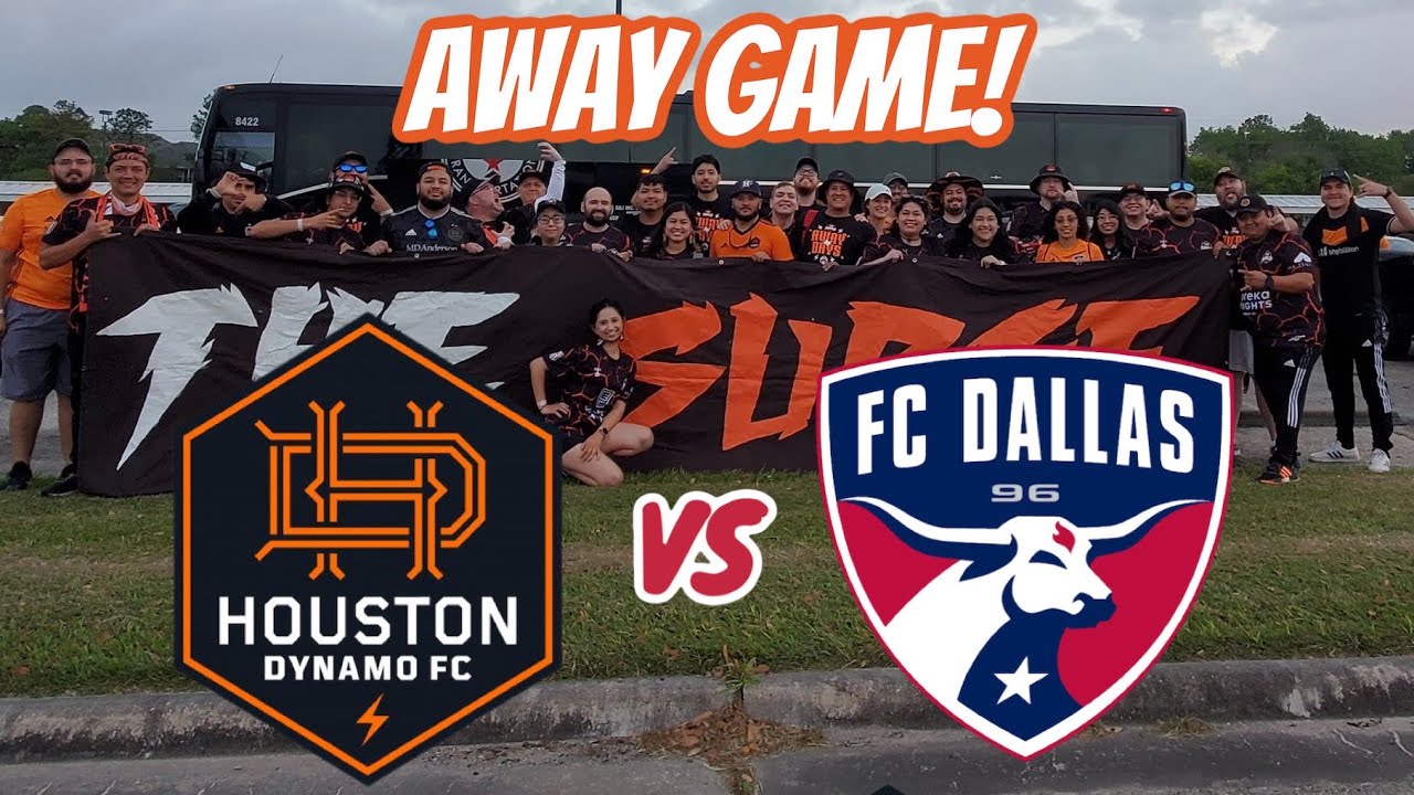 I took the supporter bus! @houstondynamo  at @FCDallas 04-23-2022