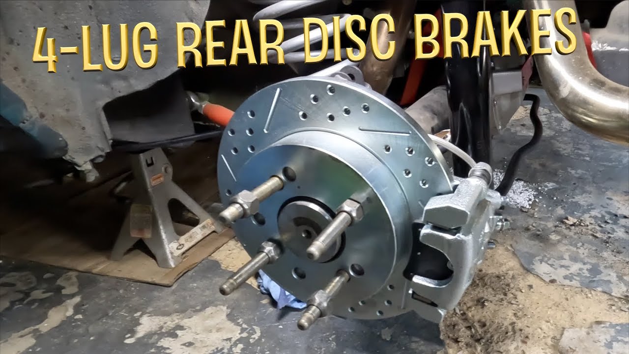 Foxbody Brakes.com 4-Lug Rear Disc Brake Installation