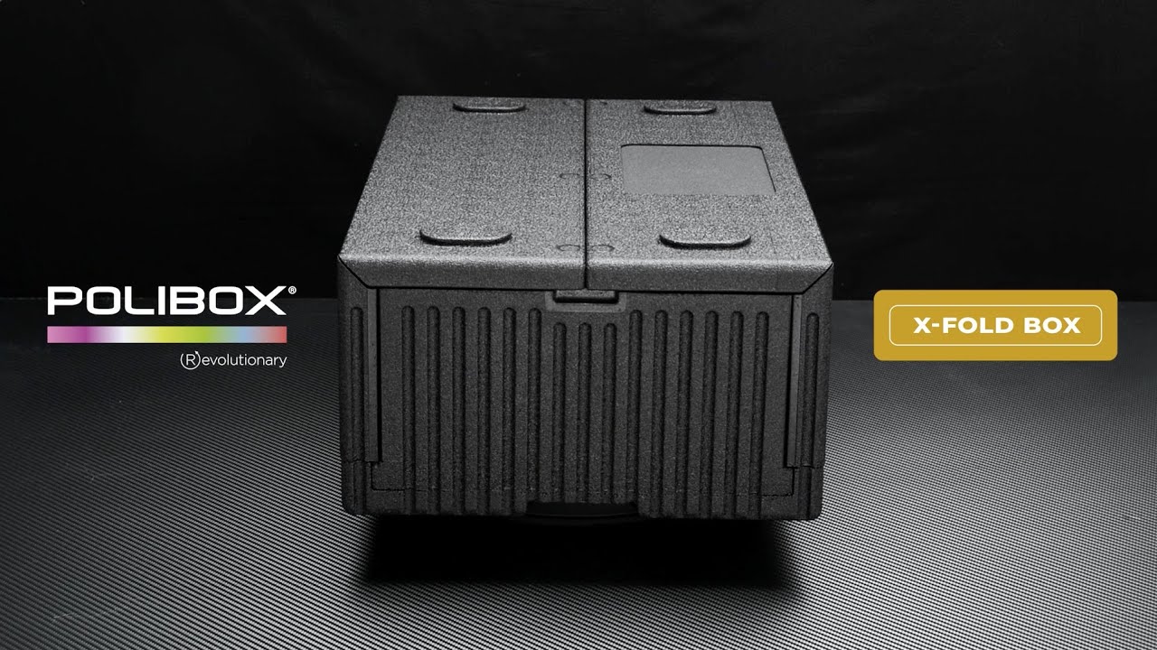 Polibox X-Fold il nuovo contenitore isotermico richiudibile e salva spazio
