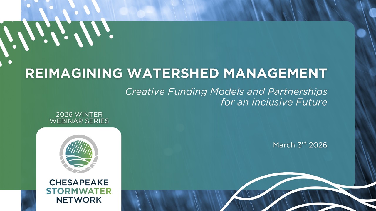 Reimagining Watershed Management – Creative Funding Models and Partnerships for an Inclusive Future