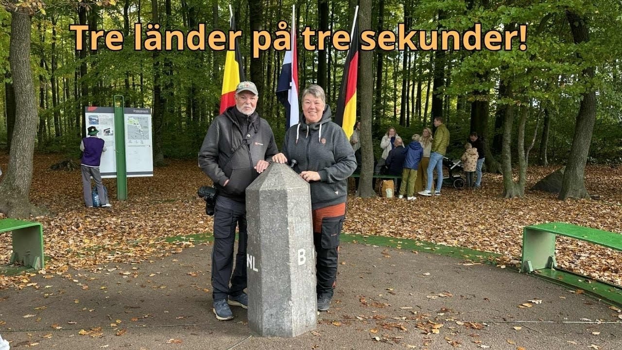 Bryggeri, treriksröse och gratis ställplatser i Tyskland.
