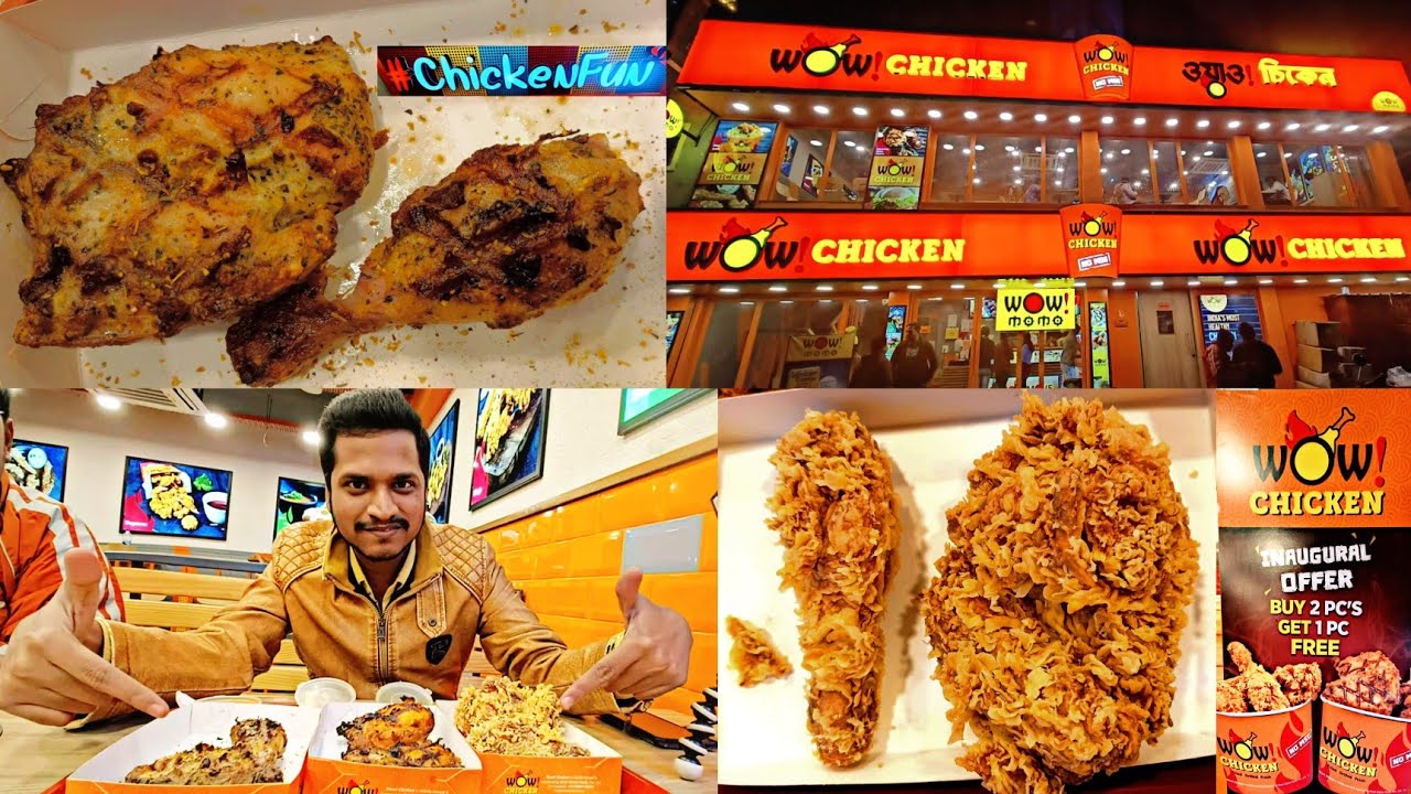 Wow! Chicken for the first time in Asansol 😍||wow chicken full review||asansol food vlog||