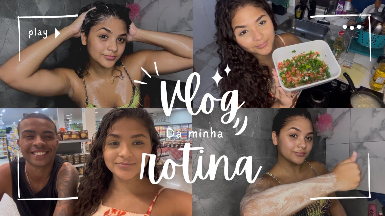 VLOG: um dia comigo ✨| lavei o cabelo, pintei os pelos e fiz macarronese 