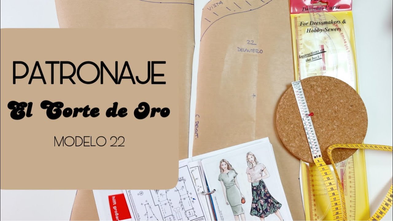 Patronaje El Corte de Oro Modelo 22