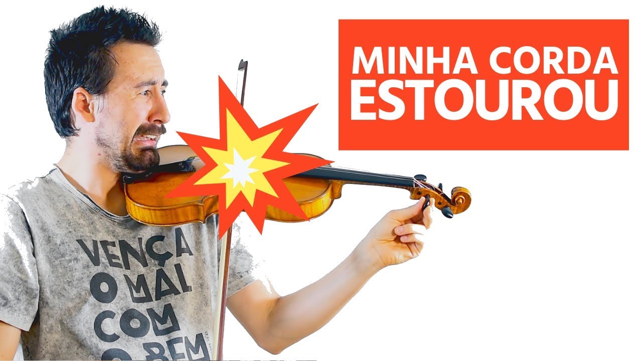 Como trocar corda quebrada no violino