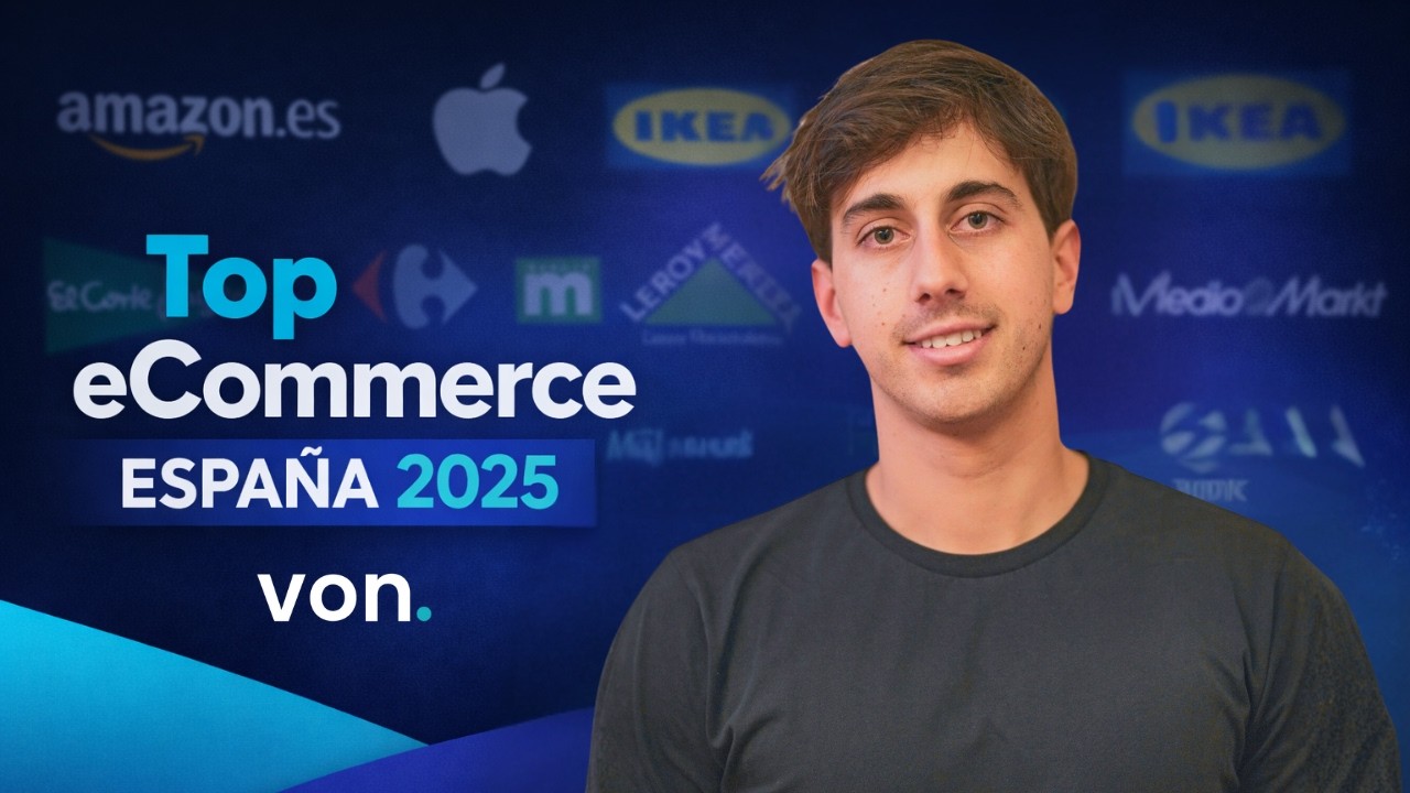 🔝 Los eCommerce con MÁS tráfico orgánico en España (Ranking 2025) - Estudio VisibilidadON