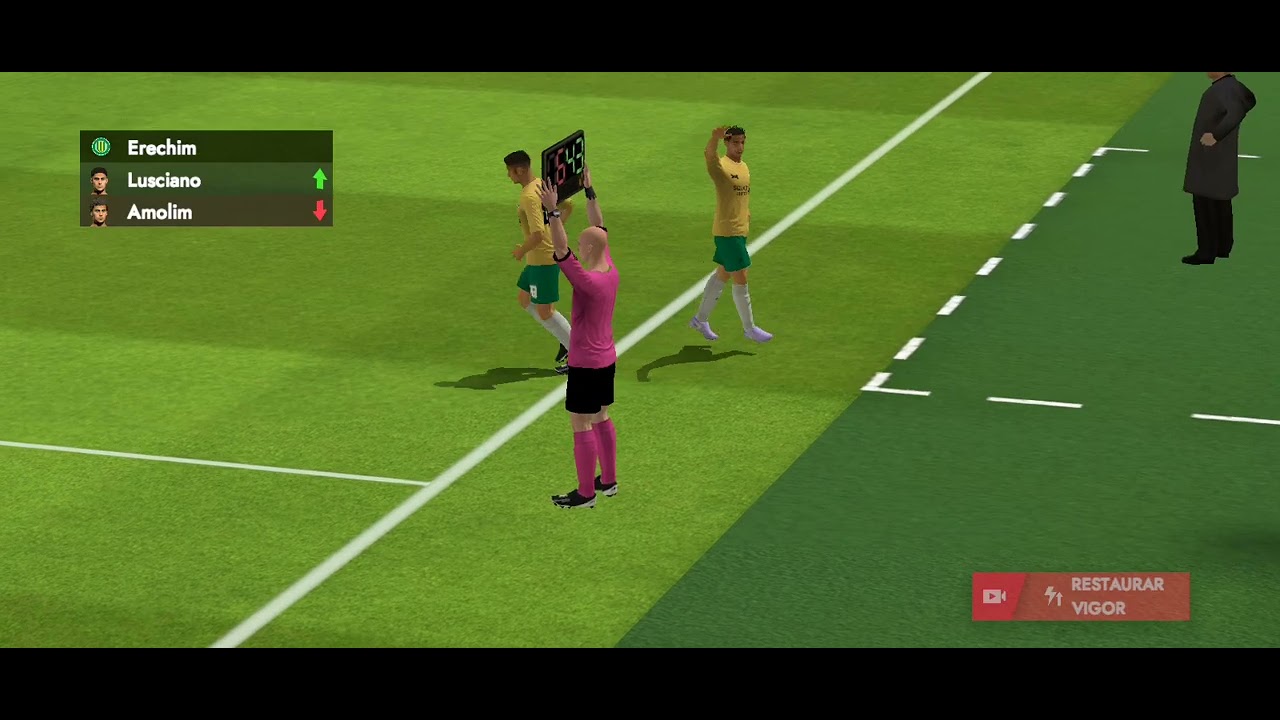 Jogo e pênaltis