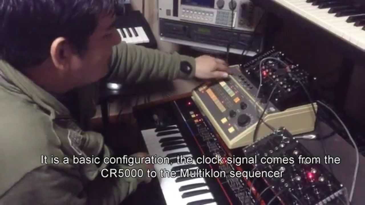 Droid on the AtomoSynth Multiklon and Koe minimodular