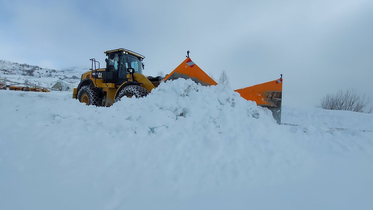 Imerys Luzenac : Déneigement Trimouns - Janvier 2024