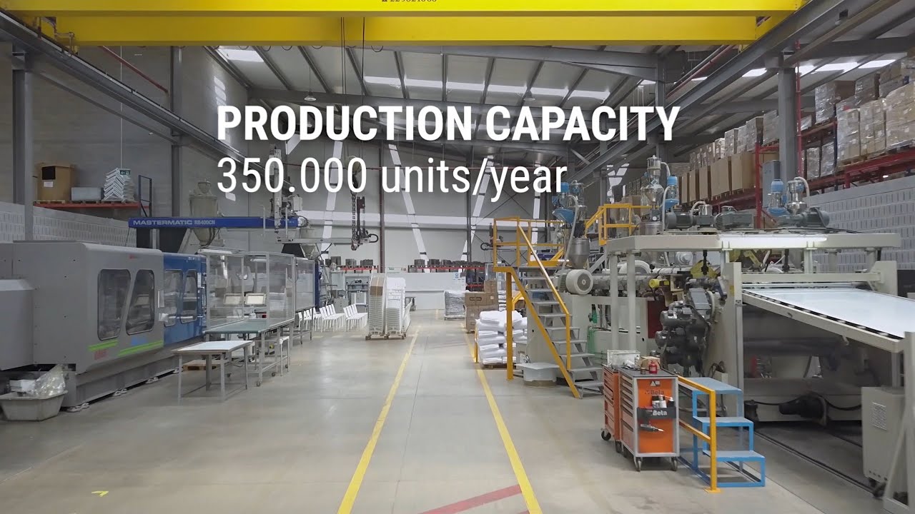 TENSAI FURNITURE  -  corporate video - manufacturer of plastic furniture -  EN