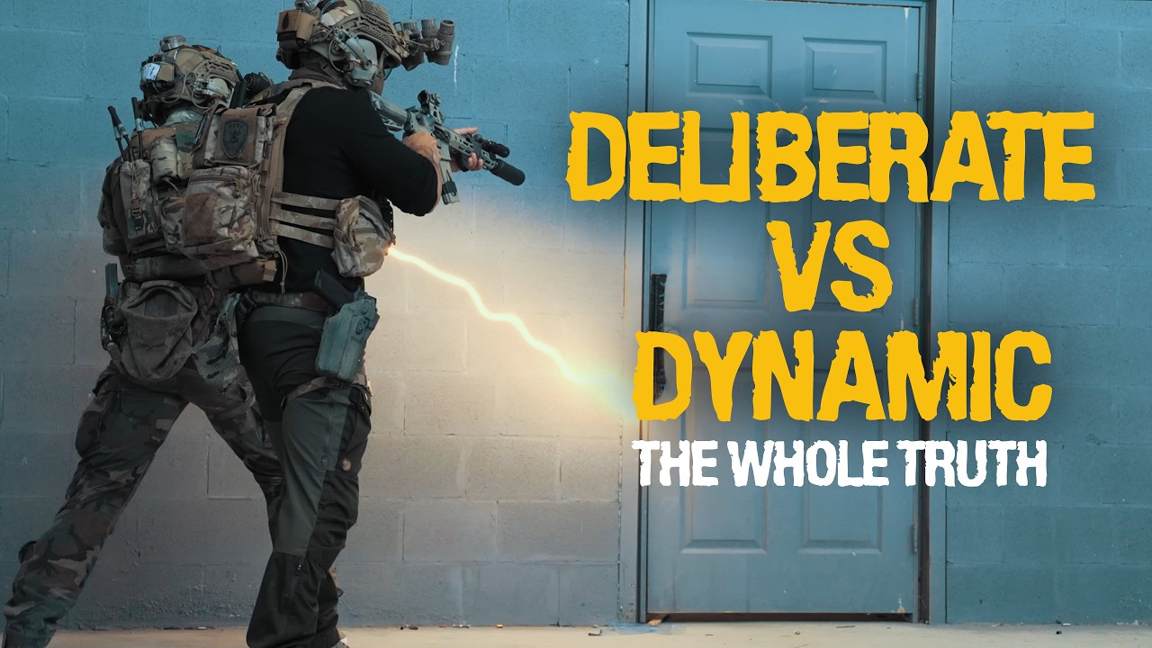 🔥CQB Deliberato vs Dinamico: la Differenza Fondamentale che Tutti Sbagliano🔥