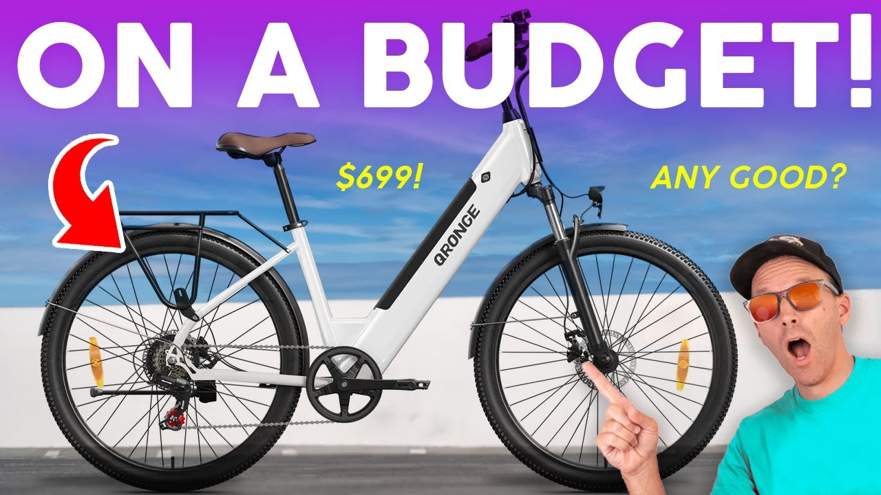 Super Cheap E-Bike From Amazon! — Good or Bad Idea? Qronge Meteors ST Review!
