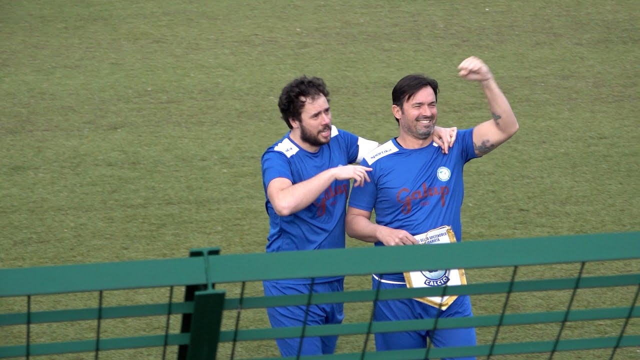 BROCCOSTELLA   PARTITA BENEFICA CON LA NAZIONALE DI CALCIO TV E SOCIAL