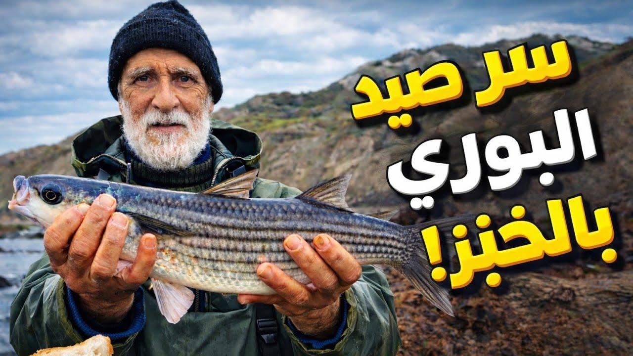  هل ينجح صيد البوري بالخبز فقط؟ النتيجة مفاجئة!