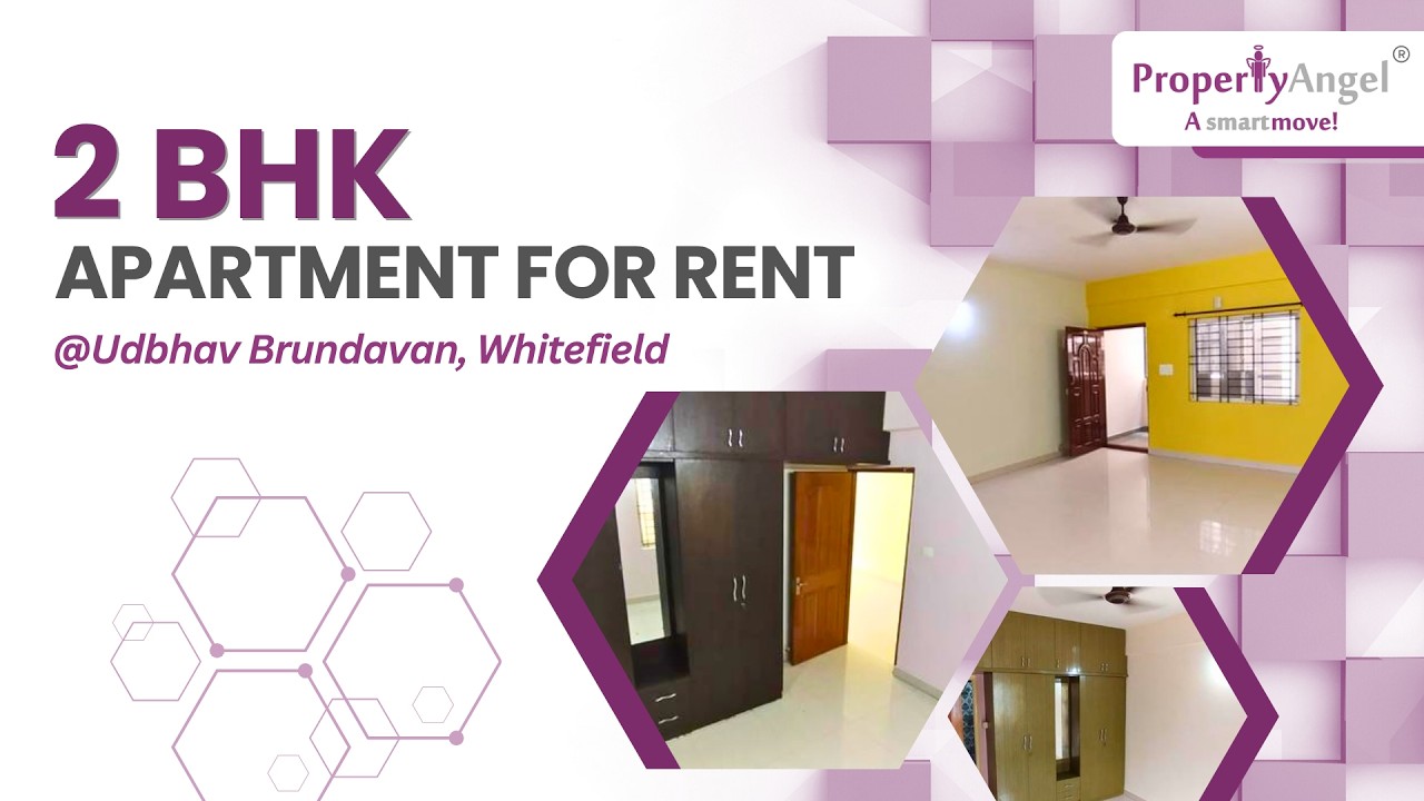 2 BHK Apartment for Rent in | Udbhav Brundavan | Whitefield, Bangalore | PropertyAngel (8572)