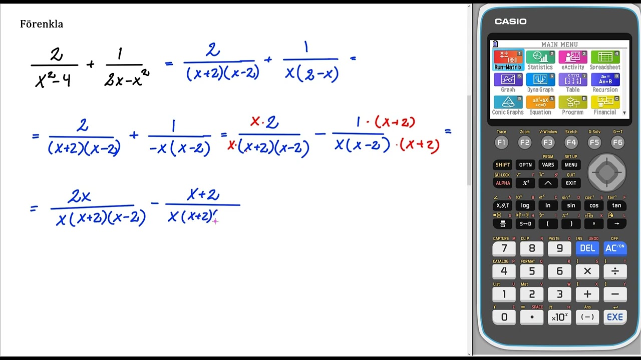 Matematik 5000+ 3bc Uppgift 1360 c för reviderad ämnesplan 2021 v3