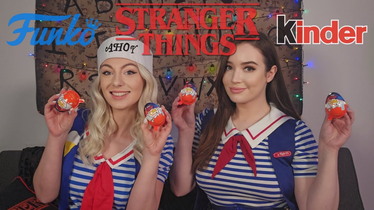 Распаковка Funko Kinder Joy из серии &laquo;Очень странные дела&raquo; | 20 яиц!!