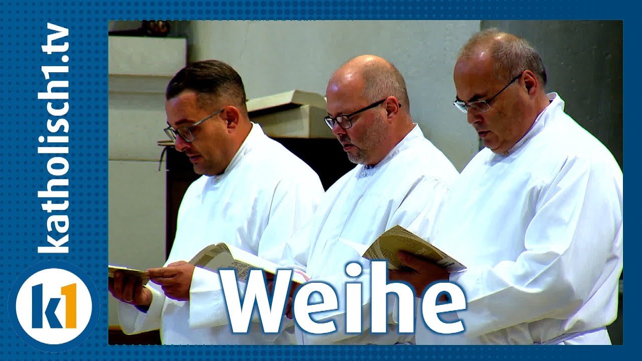 Aufzeichnung: Livestream Weihe Ständige Diakone