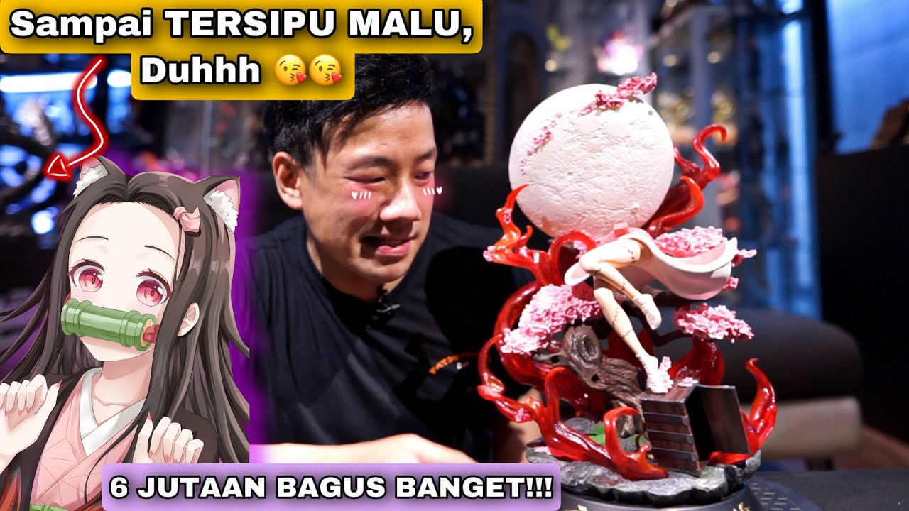 (13+) PECINTA NEZUKO GAK PUNYA STATUE INI? KETERLALUAN ANDA! UNBOXING NEZUKO DEMON MODE!! (GIVEAWAY)