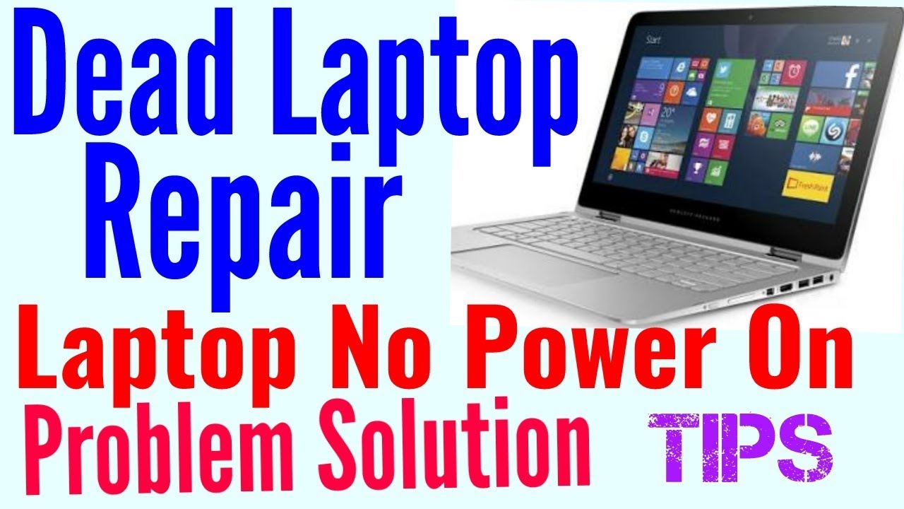 Dead Laptop Repair || How To Fix Laptop NO Power on Solution Tips || Laptop Repair