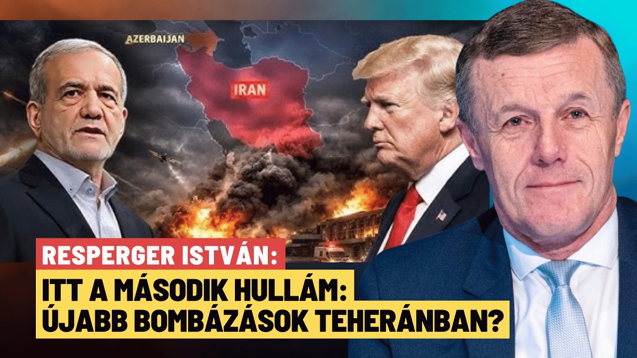 Megindult Iránban a háború második hulláma: megdöbbentő csapások kezdődtek - Resperger István