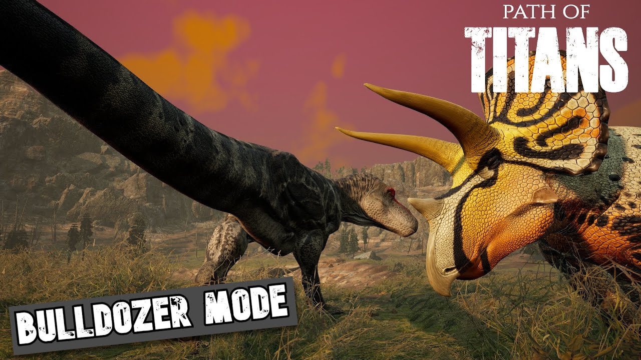 Eotriceratops Turns Into a Bulldozer! | Path of Titans PvP Combat