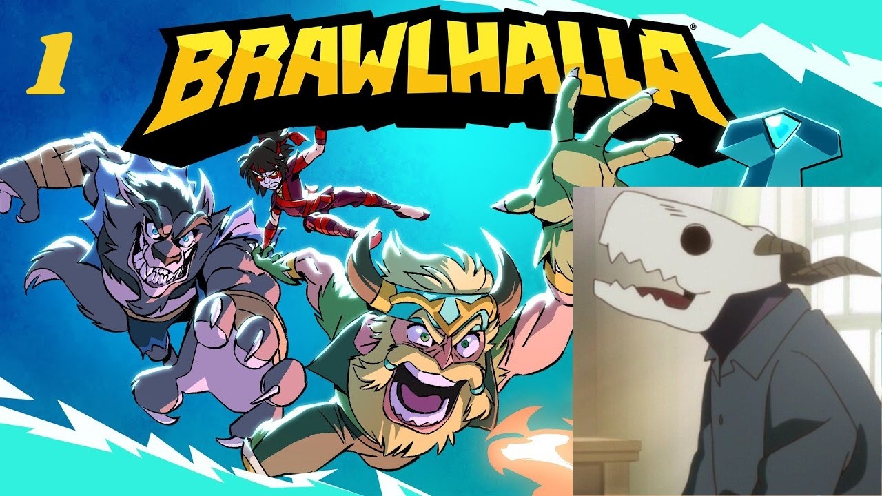 Dois 'profissionais' jogando Brawlhalla (SQN)!