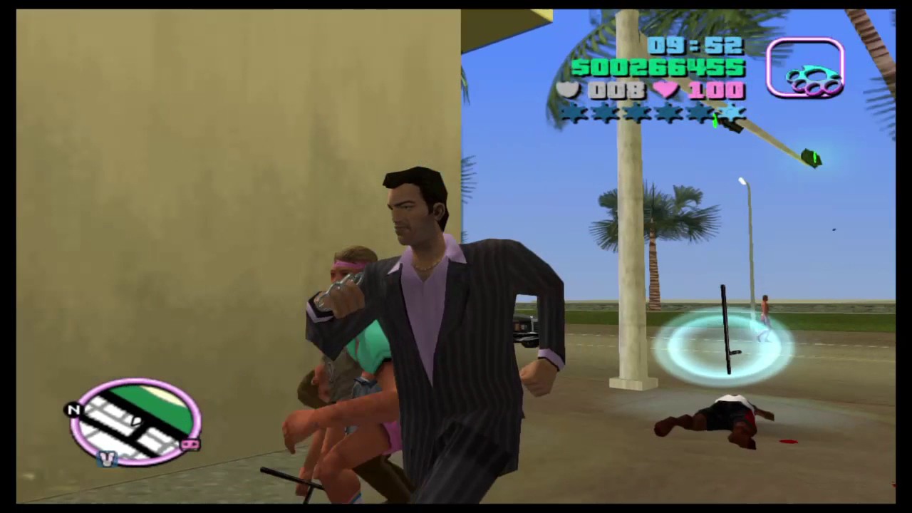 Grand Theft Auto Vice City : Pedestrian Riot Part 1