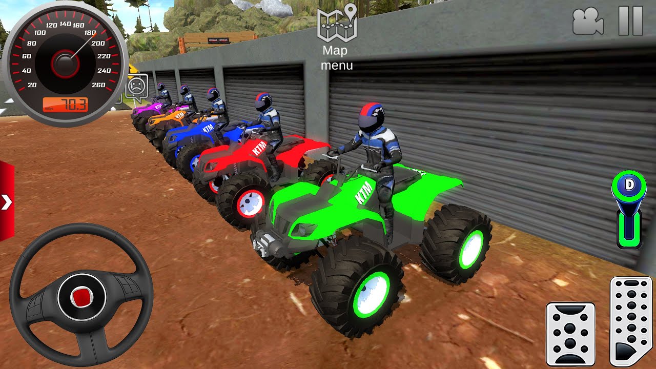 Extreme Off-Road on Dirt Quad Bikes Racing game #4 - Offroad Outlaws Best Bike game Android Gameplay