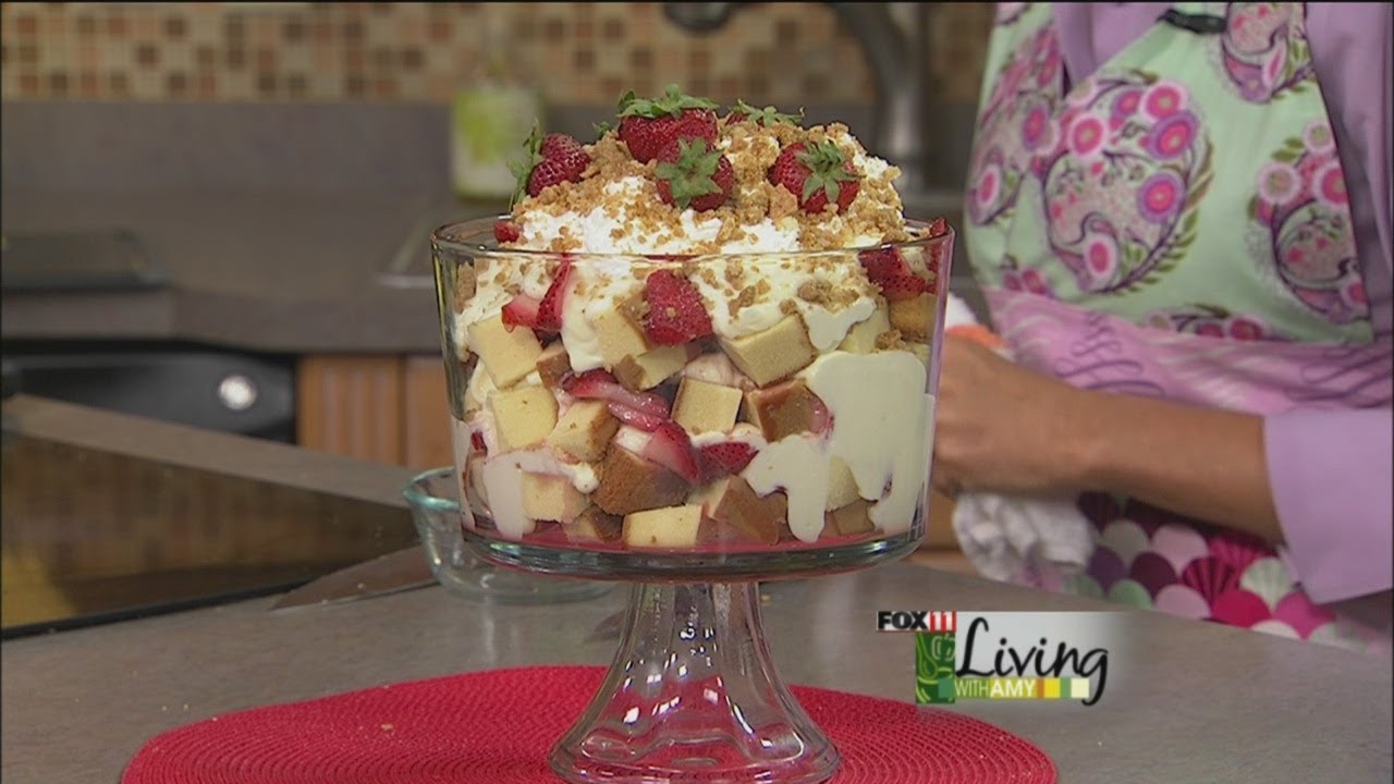 Strawberry Shortcake Trifle