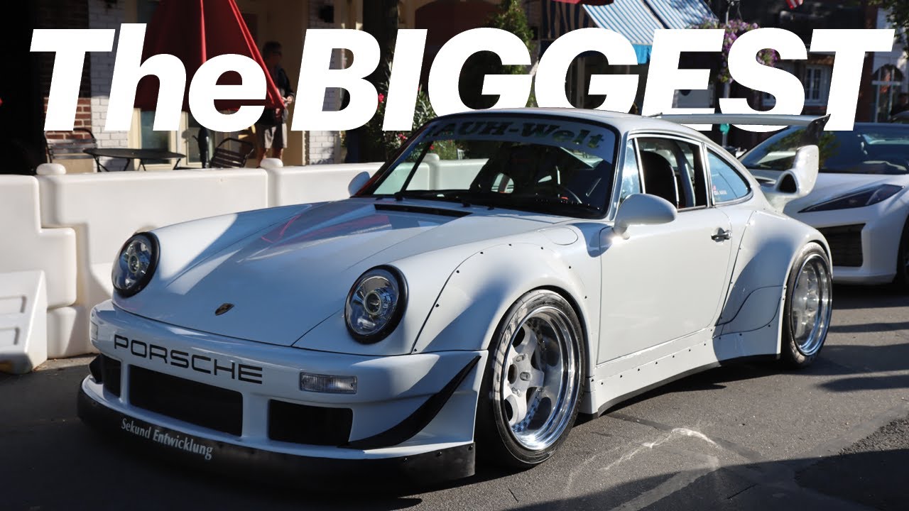 PORSCHES & EXOTIC CARS at one of the BIGGEST Cars & Coffee events!