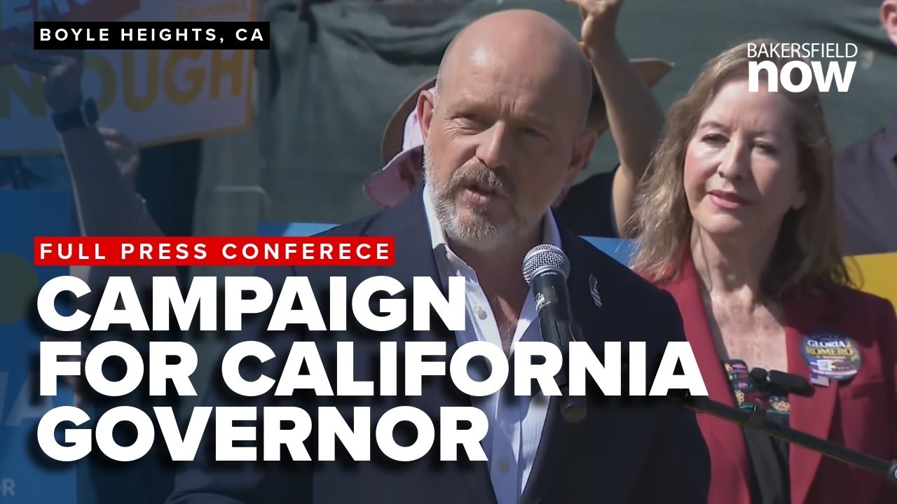 Candidate for California Governor Steve Hilton launches general election campaign