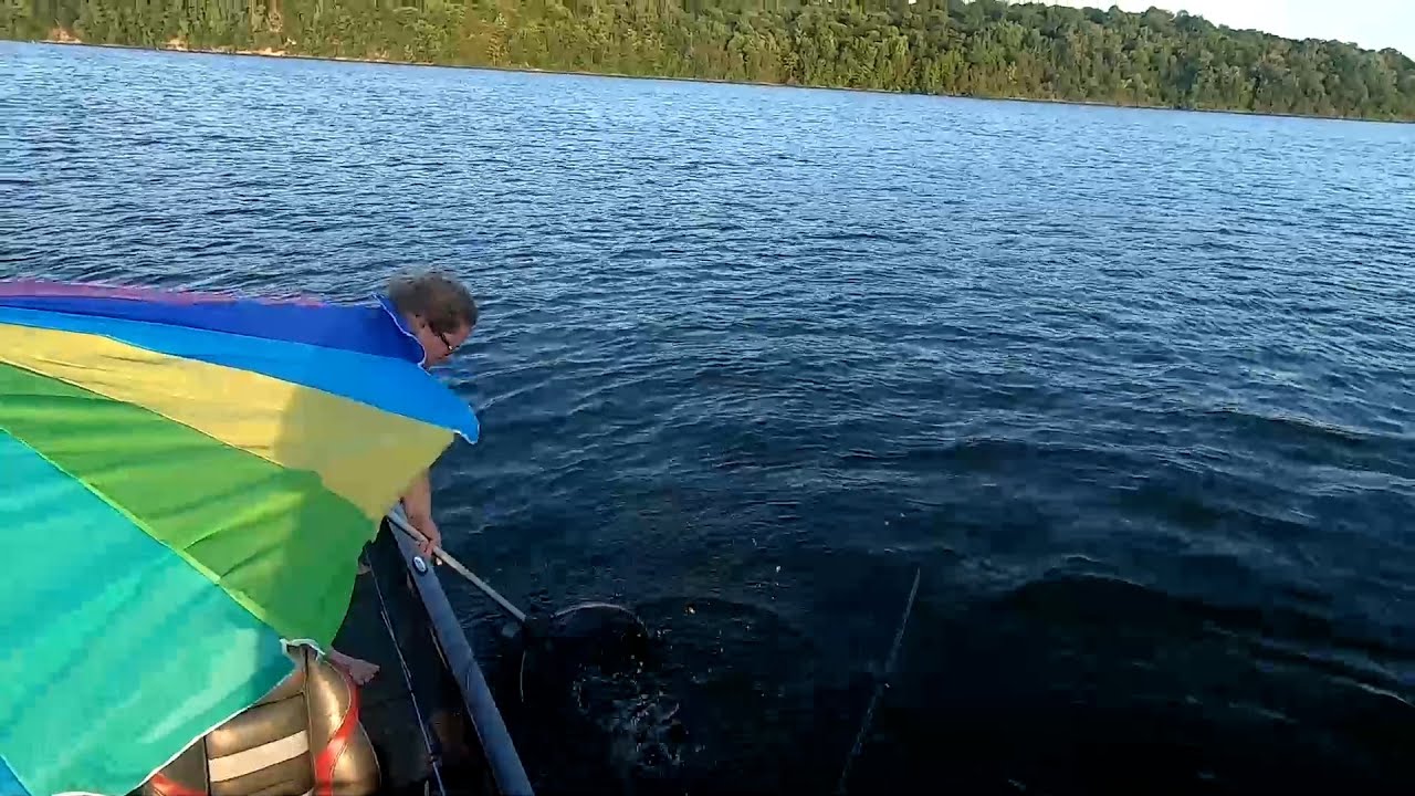 Fishing on Brookeville Lake Indiana