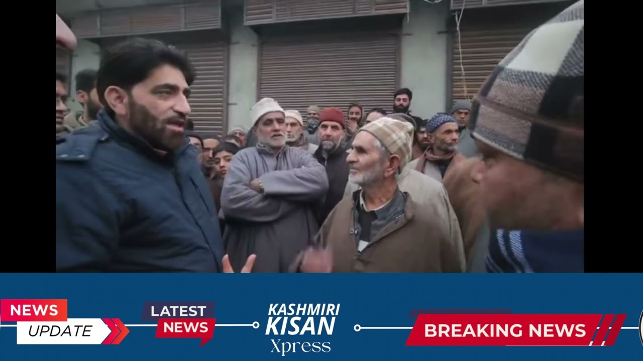 We don’t need this railway line MLA Rajpora Ghulam Mohiuundin Mir  during his visit to ArabalPulwama