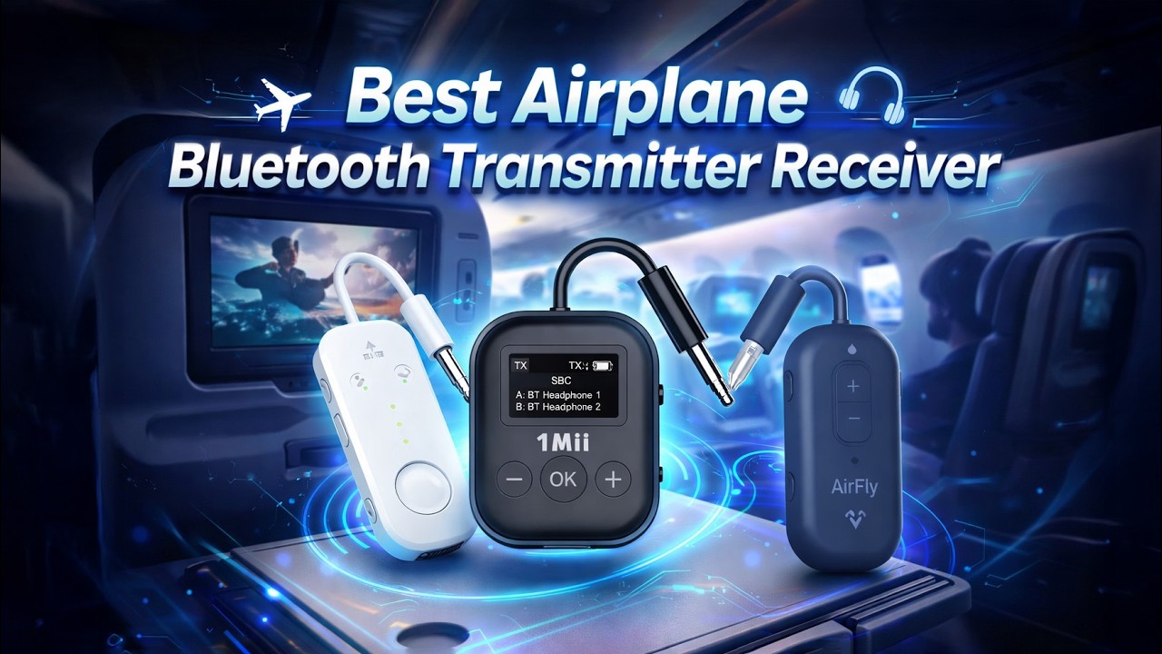 Best Airplane Bluetooth Transmitter Receiver | Top 5 Picks!