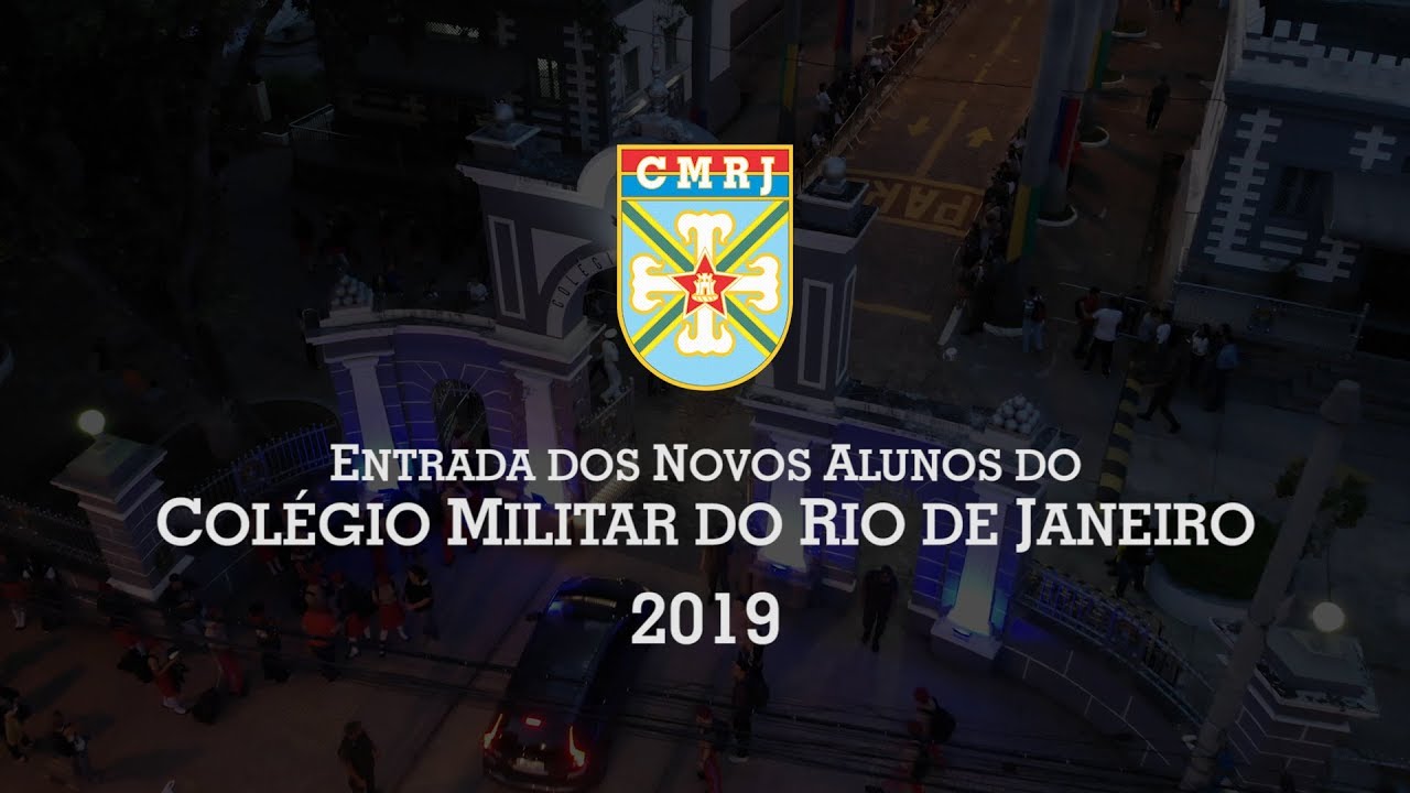 CMRJ - ENTRADA DOS NOVOS ALUNOS - 2019