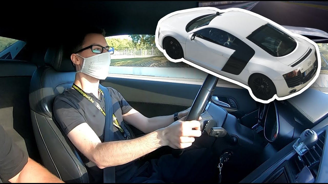 Audi R8 V8 Hungaroring élményvezetés | Onboard + Dashcam | 1080p